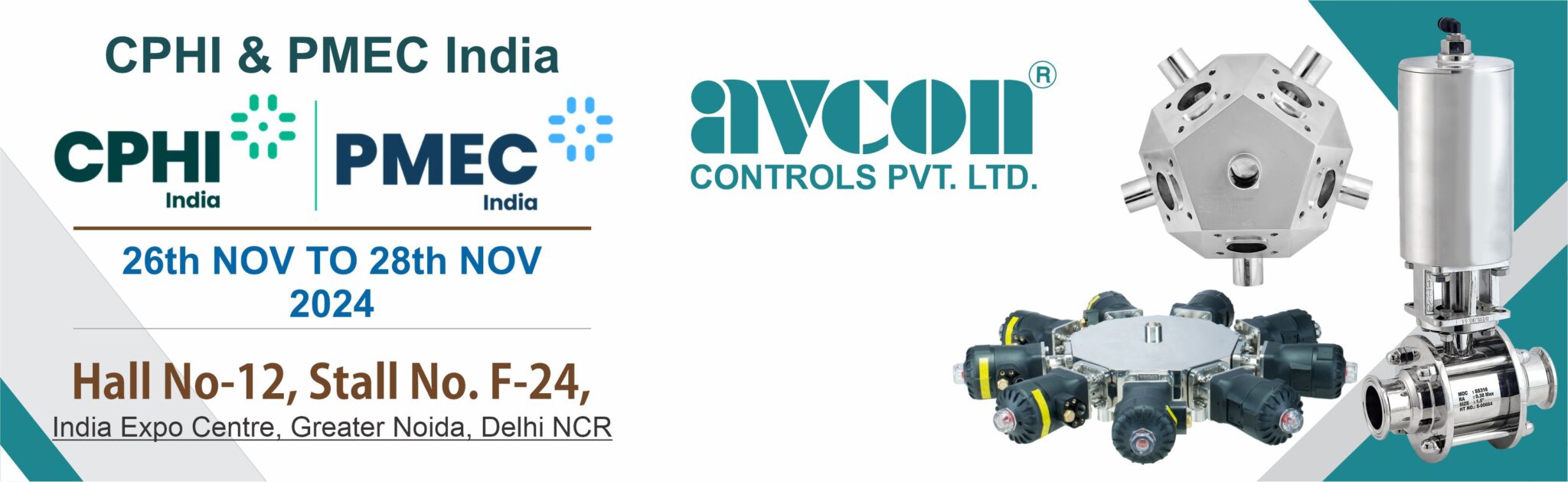 CPHI PMEC INDIA Exhibition 2024 Avconcontrols